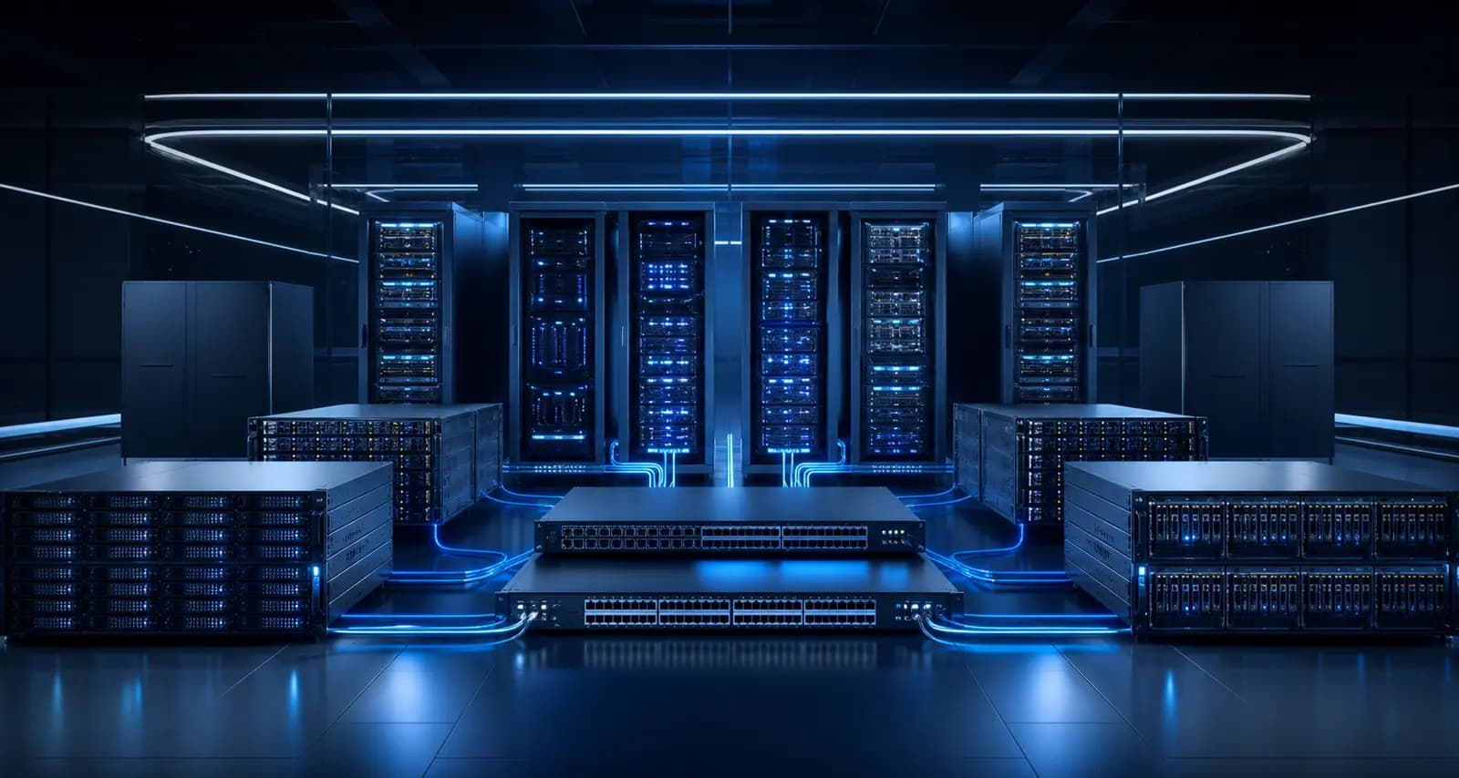 Infraestrutura tecnológica integrada da MR Soluções